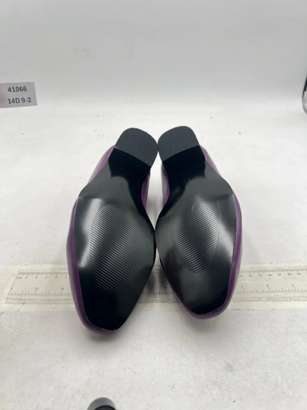 FSJ Men's Purple Slip-On Dress Loafers Sleek Leather Comfort Cushioned Shoes